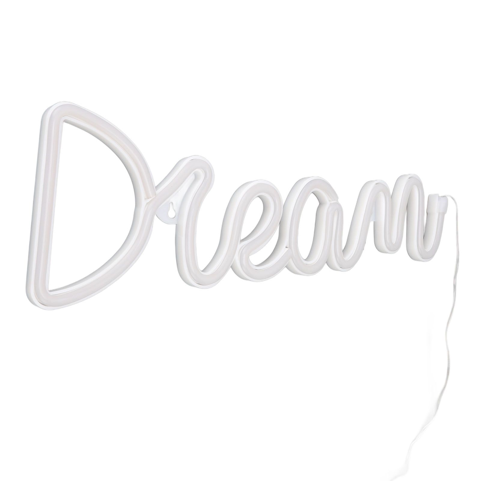 LED Neon Light Dream Battery USB Operated Neon Wall Light for Bedroom Living Room Bar Party Christmas Wedding - Image 3
