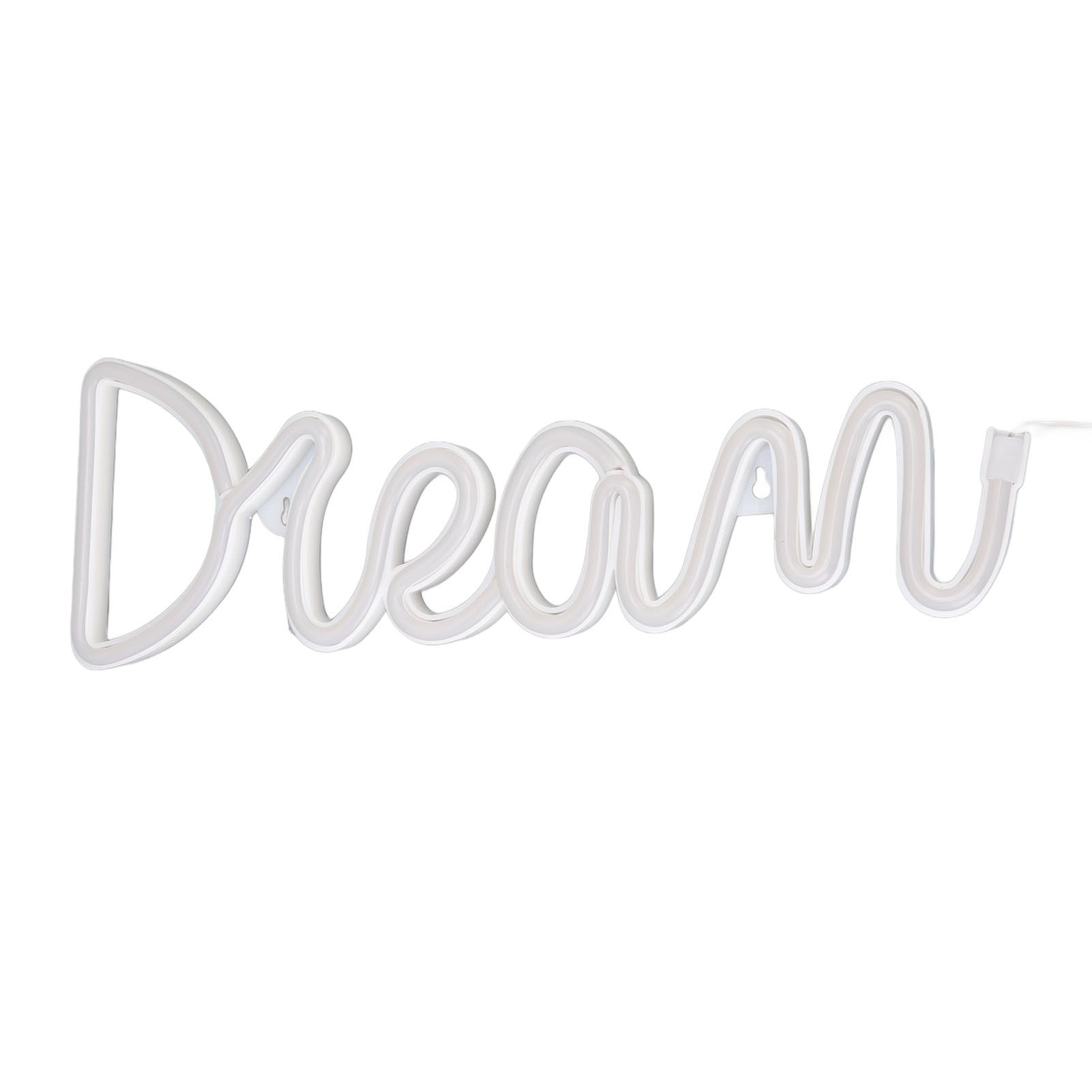 LED Neon Light Dream Battery USB Operated Neon Wall Light for Bedroom Living Room Bar Party Christmas Wedding - Image 5