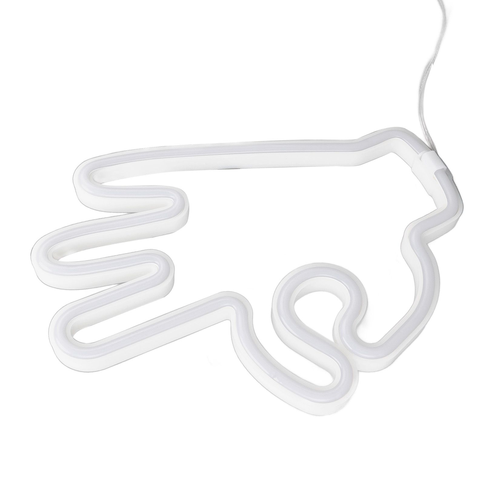 Hand Finger Neon Light OK Shaped LED Neon Sign Battery USB and Battery Powered Wall Decor Light for Home Bedroom - Image 7