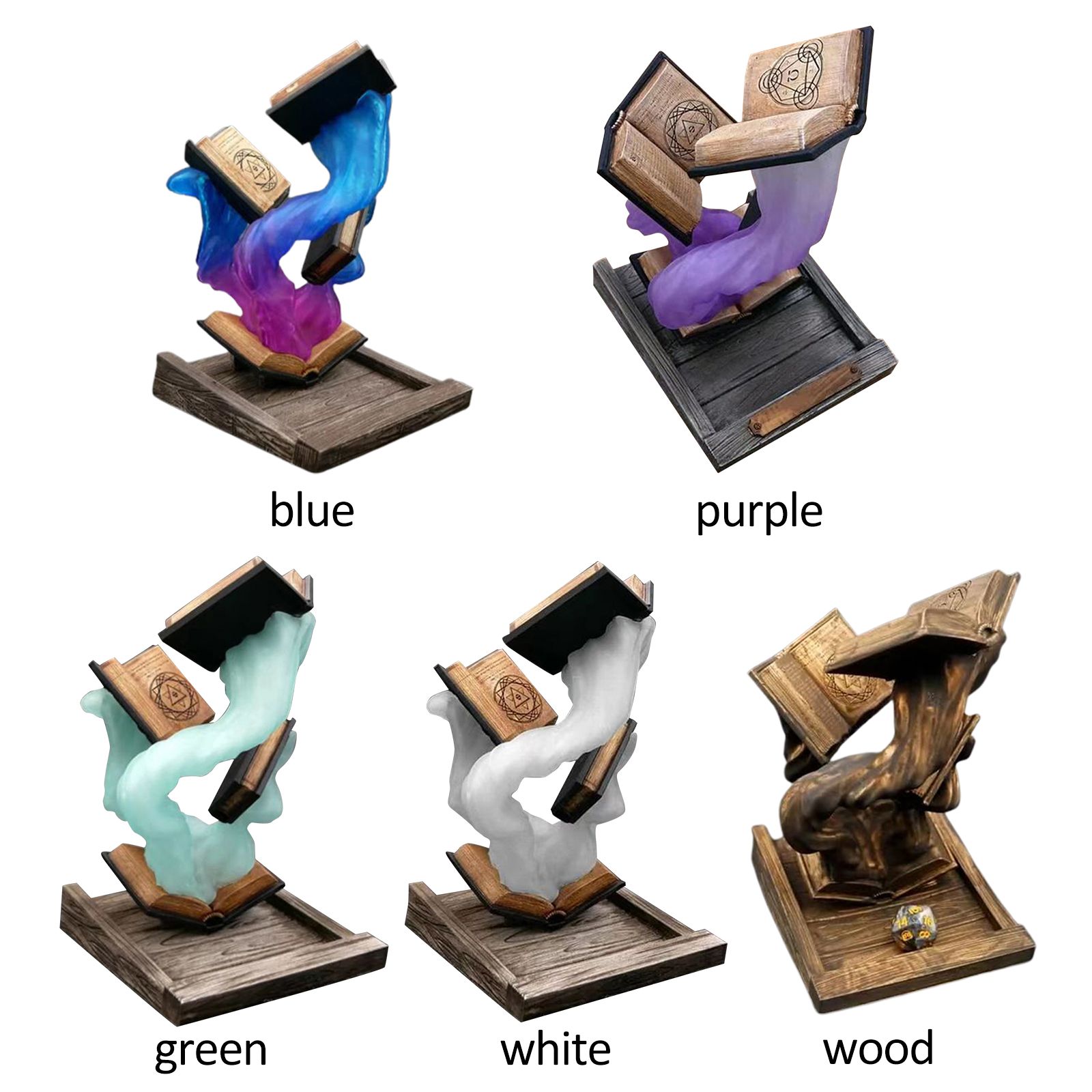 Tomes of Magic Dice Tower Magic Dice Tower Magic Ditch Tower Big Book Dice Tower - Image 8