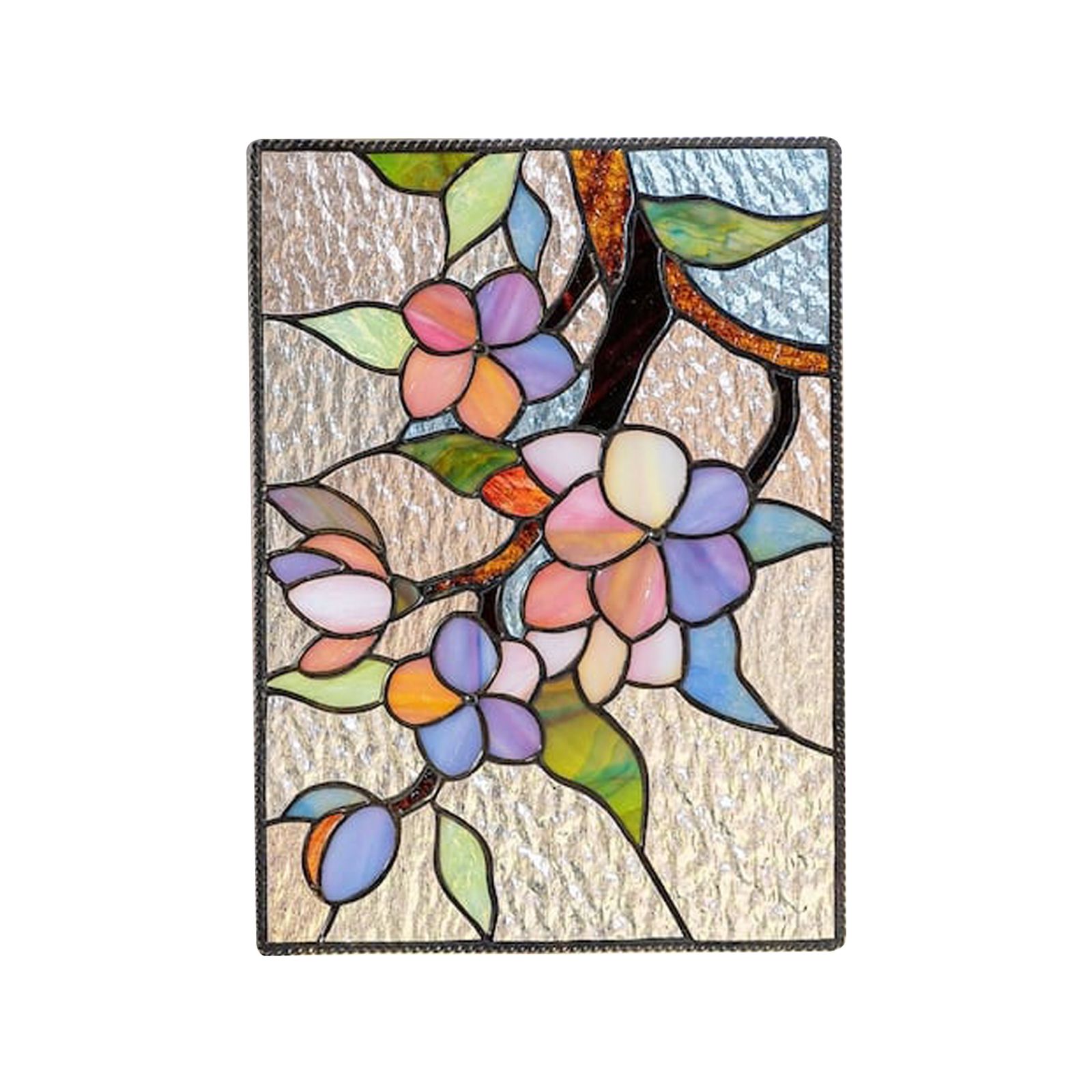Cardinal Stained Window Panel Glass Window Hanging For Wall Decoration - Image 1