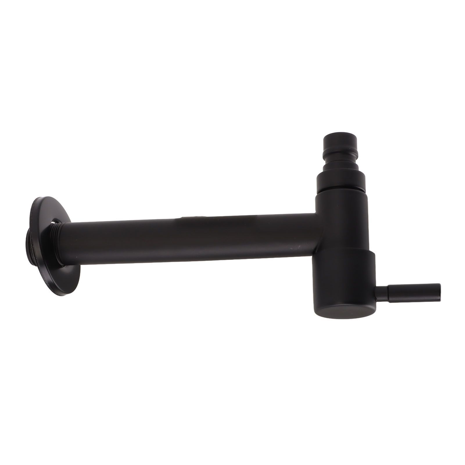 G1/2 Wall Mounted Cold Water Tap 304 Stainless Steel Single Handle Cold Faucet Bathroom Garden Faucet Tap Black for Washing Machine - Image 8