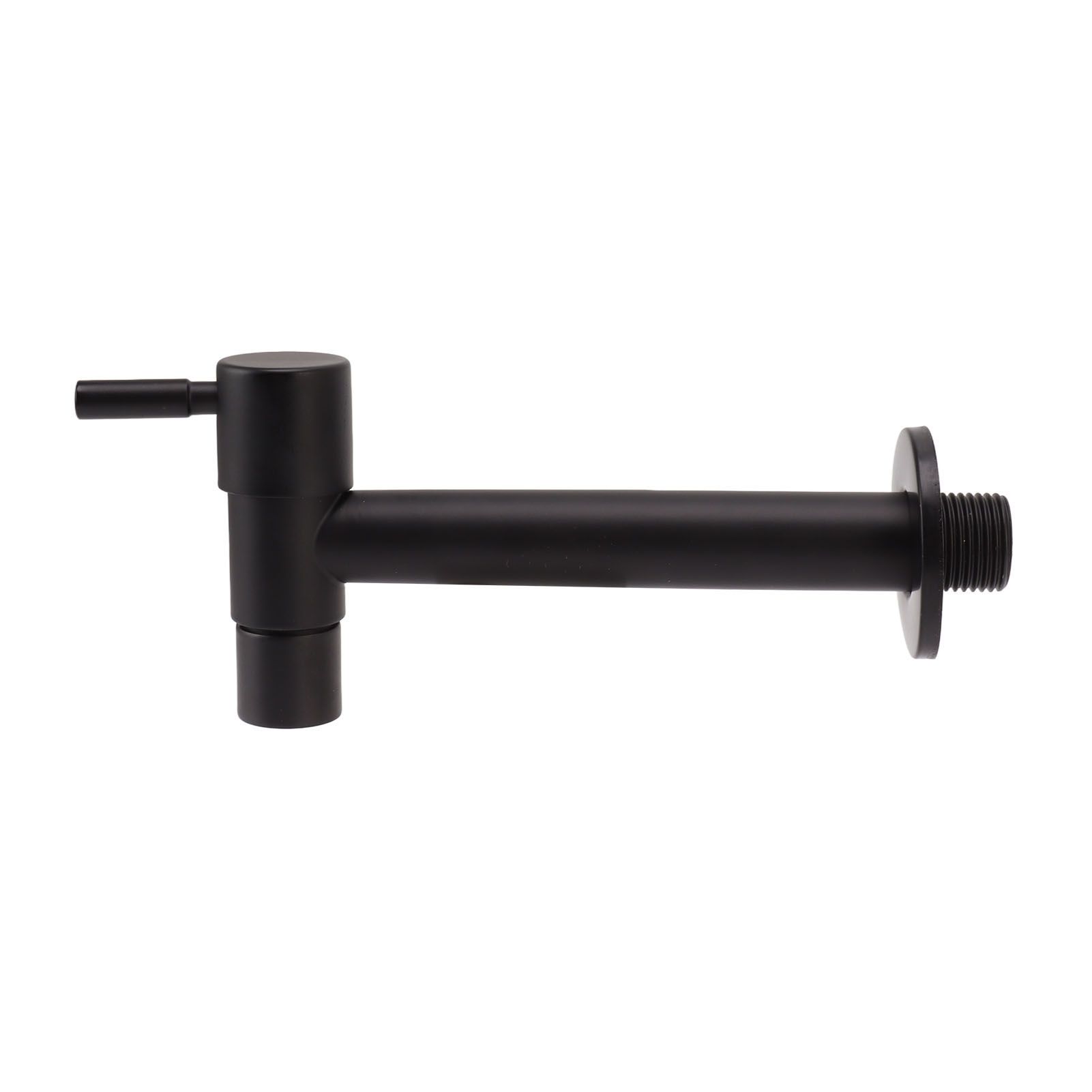 G1/2 Wall Mounted Cold Water Tap 304 Stainless Steel Single Handle Cold Faucet Bathroom Garden Faucet Tap Black for Mop Pool - Image 5