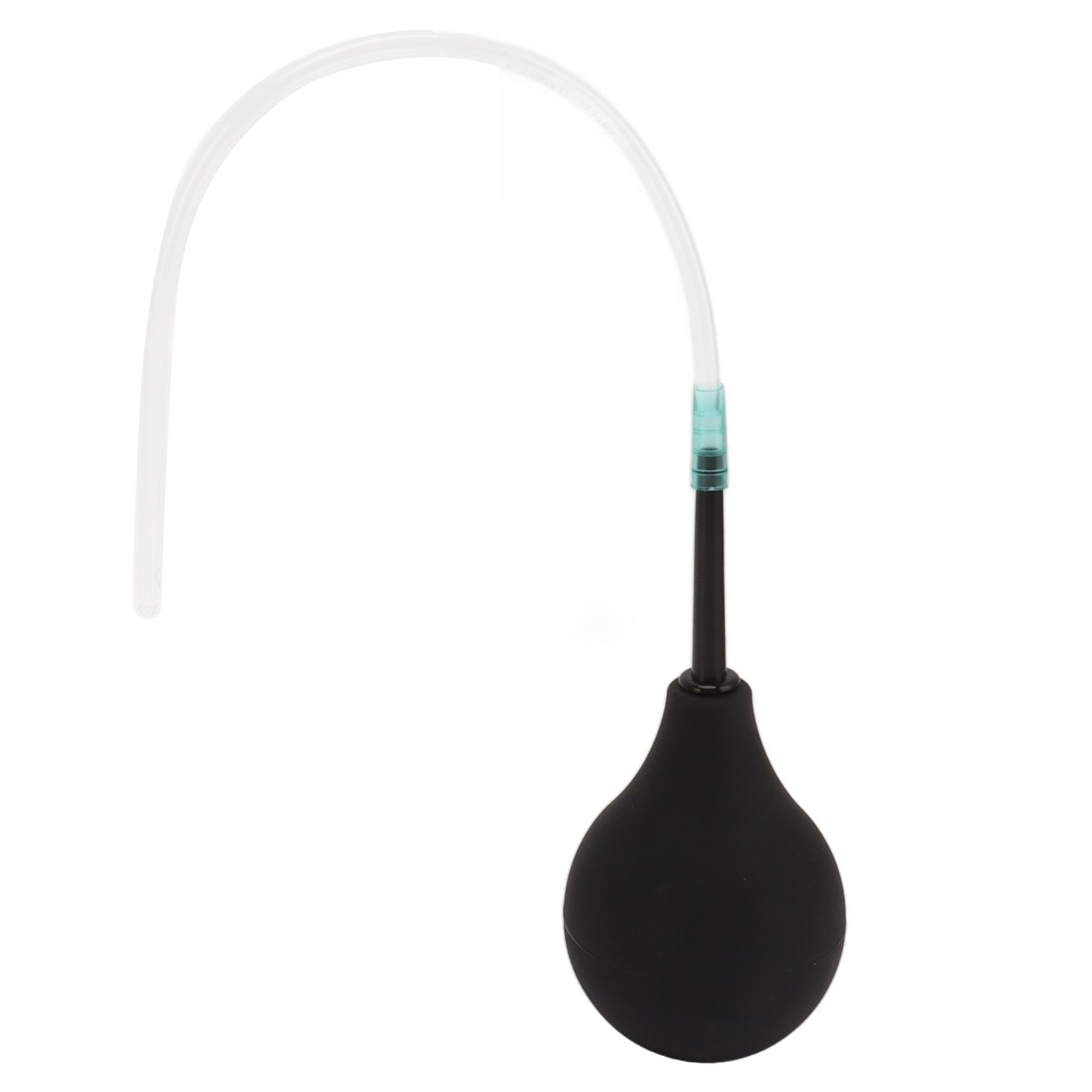 Enema Bulb Kit Silicone Douche Bulb with Single Use Hose Women Enemator Astriction Anal Cleaner Black 89ml - Image 3