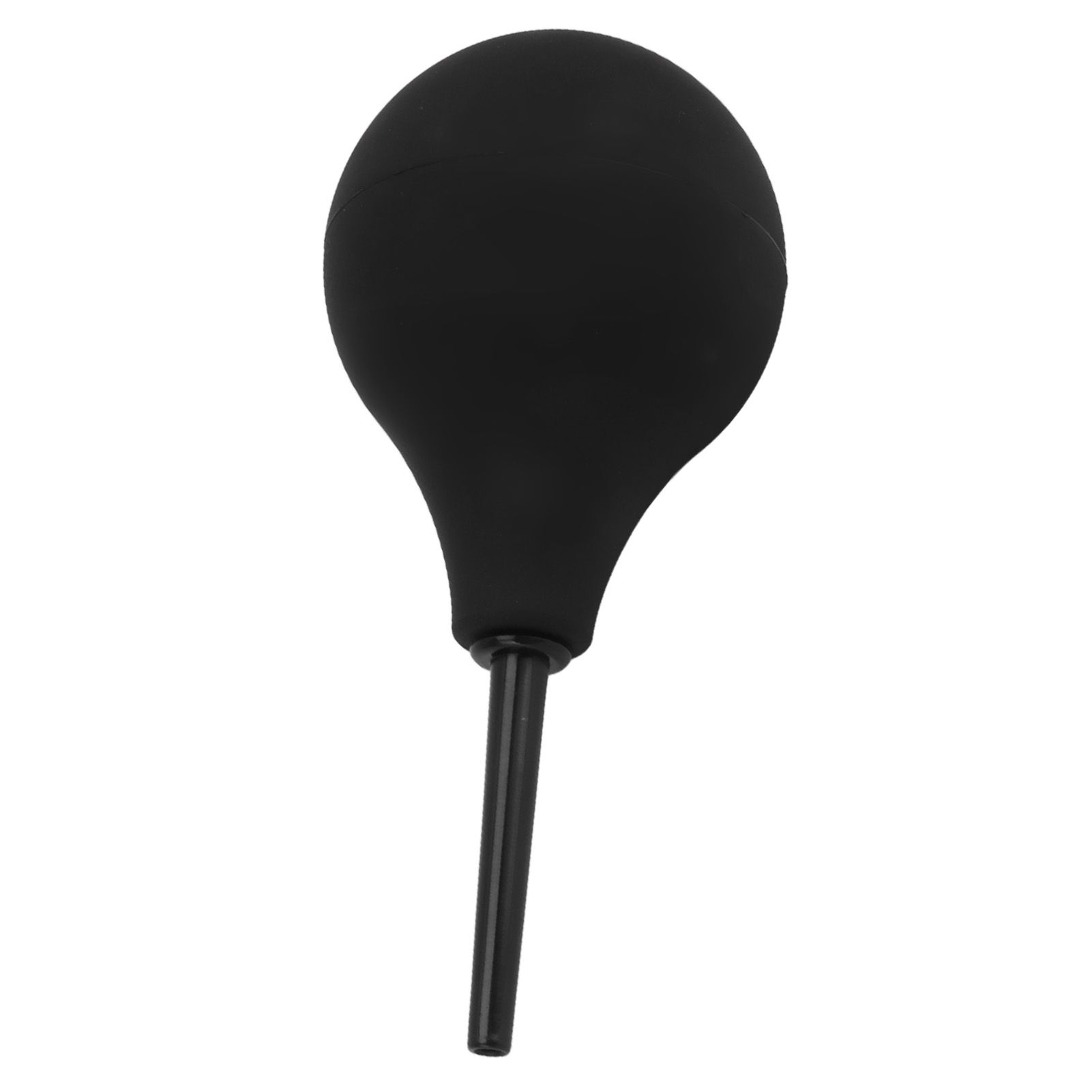 Enema Bulb Kit Silicone Douche Bulb with Single Use Hose Women Enemator Astriction Anal Cleaner Black 160ml - Image 7