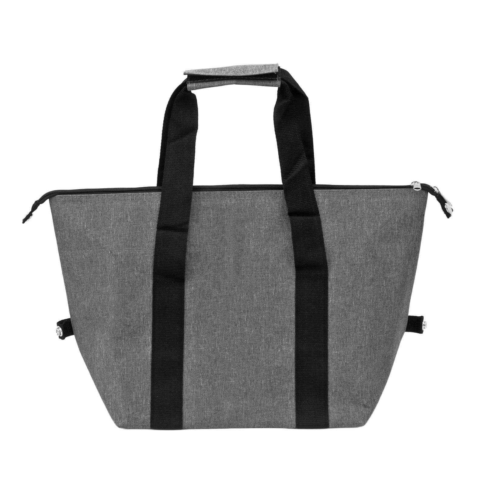 Camping Cooler Bag Leakproof Foldable Fresh Picnic Thermal Insulation Bag for Travel Work School Grey Small Size 10L - Image 5