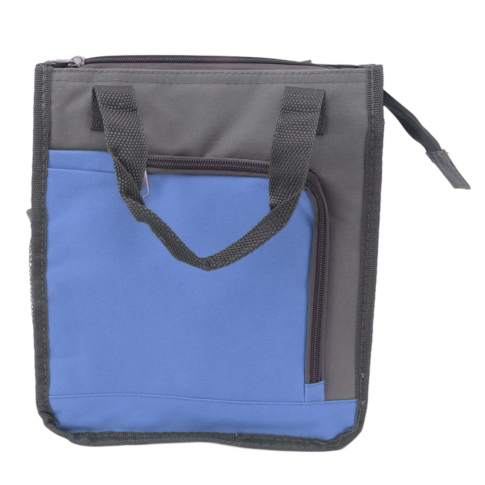 Insulated Refrigerated Bag Widened Handle Insulated Reusable Grocery Bag for Work Travel Hiking Food Delivery Blue - Image 5