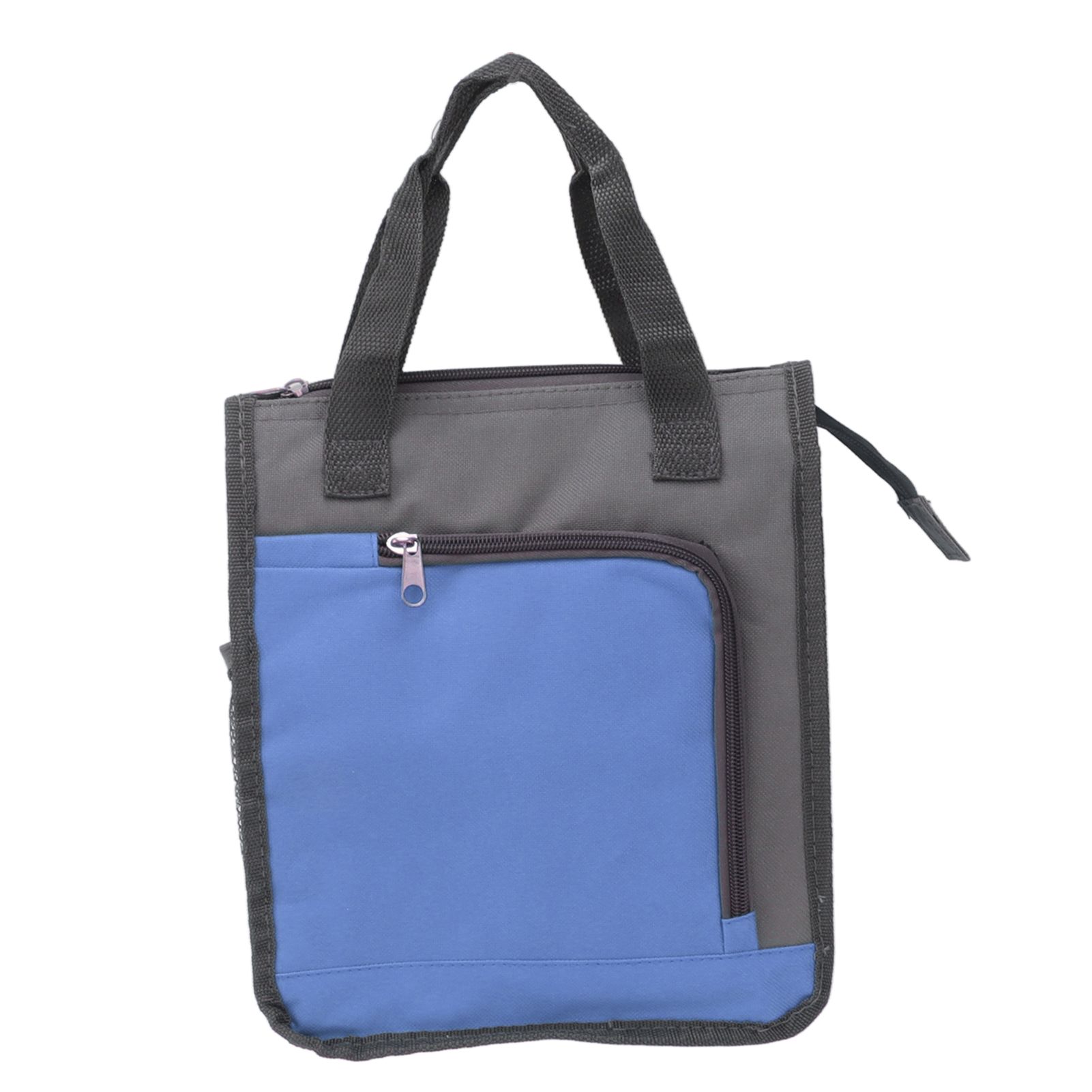 Insulated Refrigerated Bag Widened Handle Insulated Reusable Grocery Bag for Work Travel Hiking Food Delivery Blue - Image 6