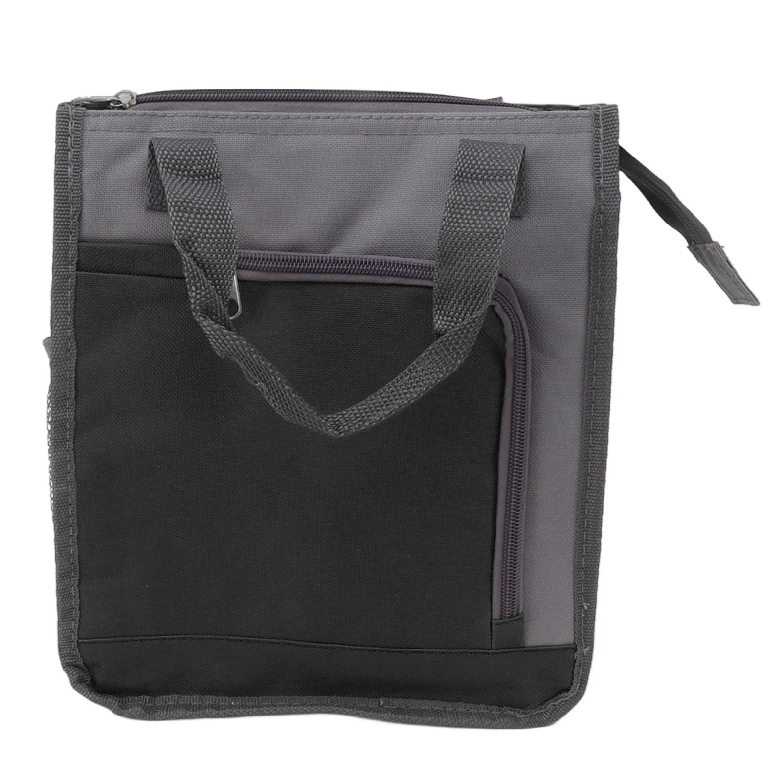 Insulated Refrigerated Bag Widened Handle Insulated Reusable Grocery Bag for Work Travel Hiking Food Delivery Black - Image 5