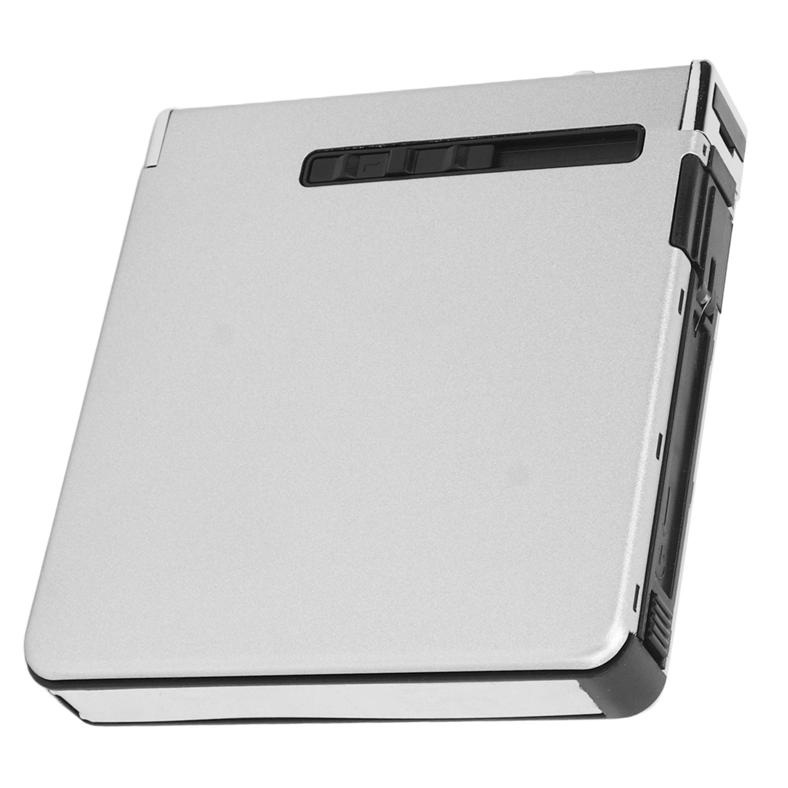 20 Regular Cigarettes Case Box USB Rechargeable Cigarette Case with Lighter for Men Women Ideal Gift for Smoker Silver Matte - Image 2