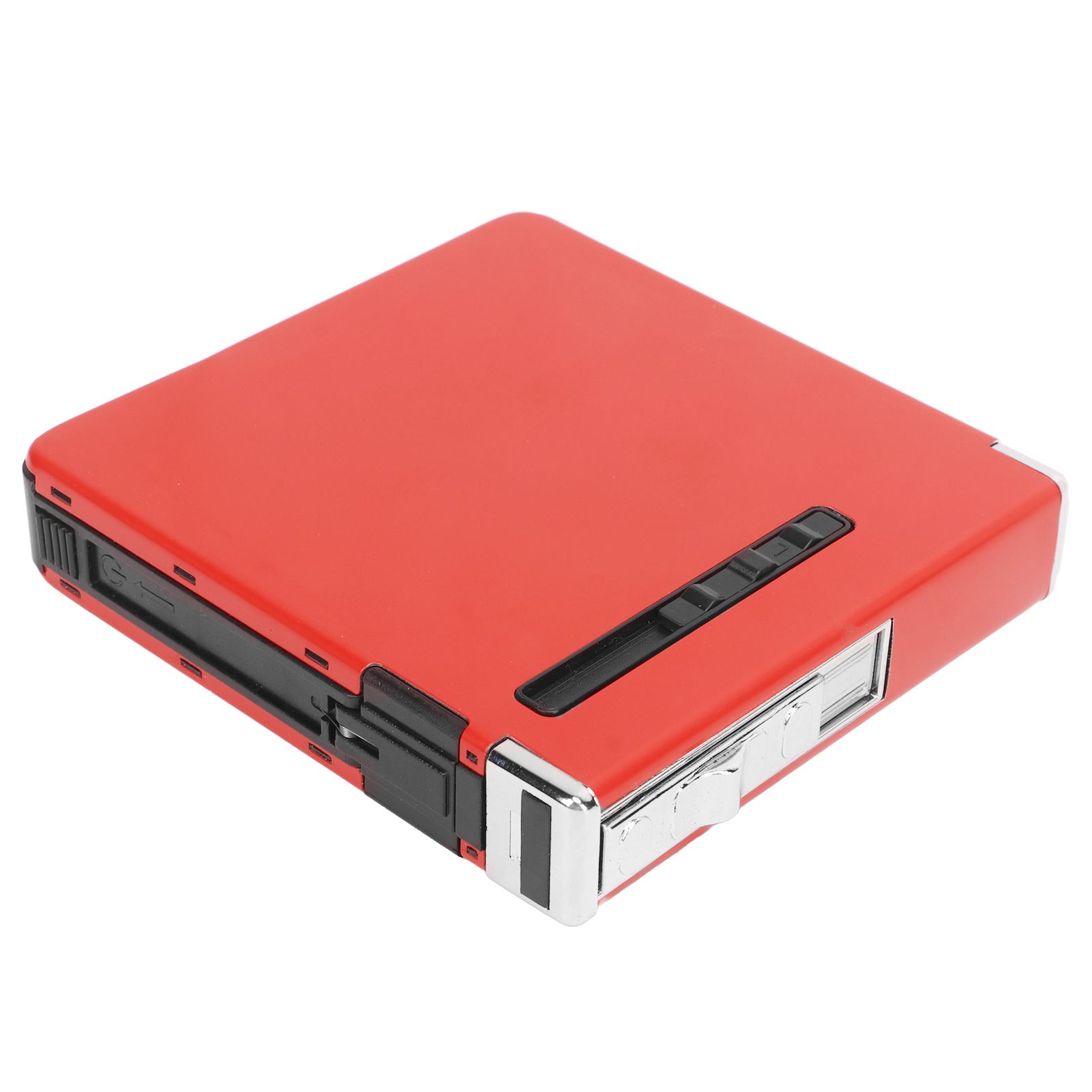 20 Regular Cigarettes Case Box USB Rechargeable Cigarette Case with Lighter for Men Women Ideal Gift for Smoker Red - Image 6