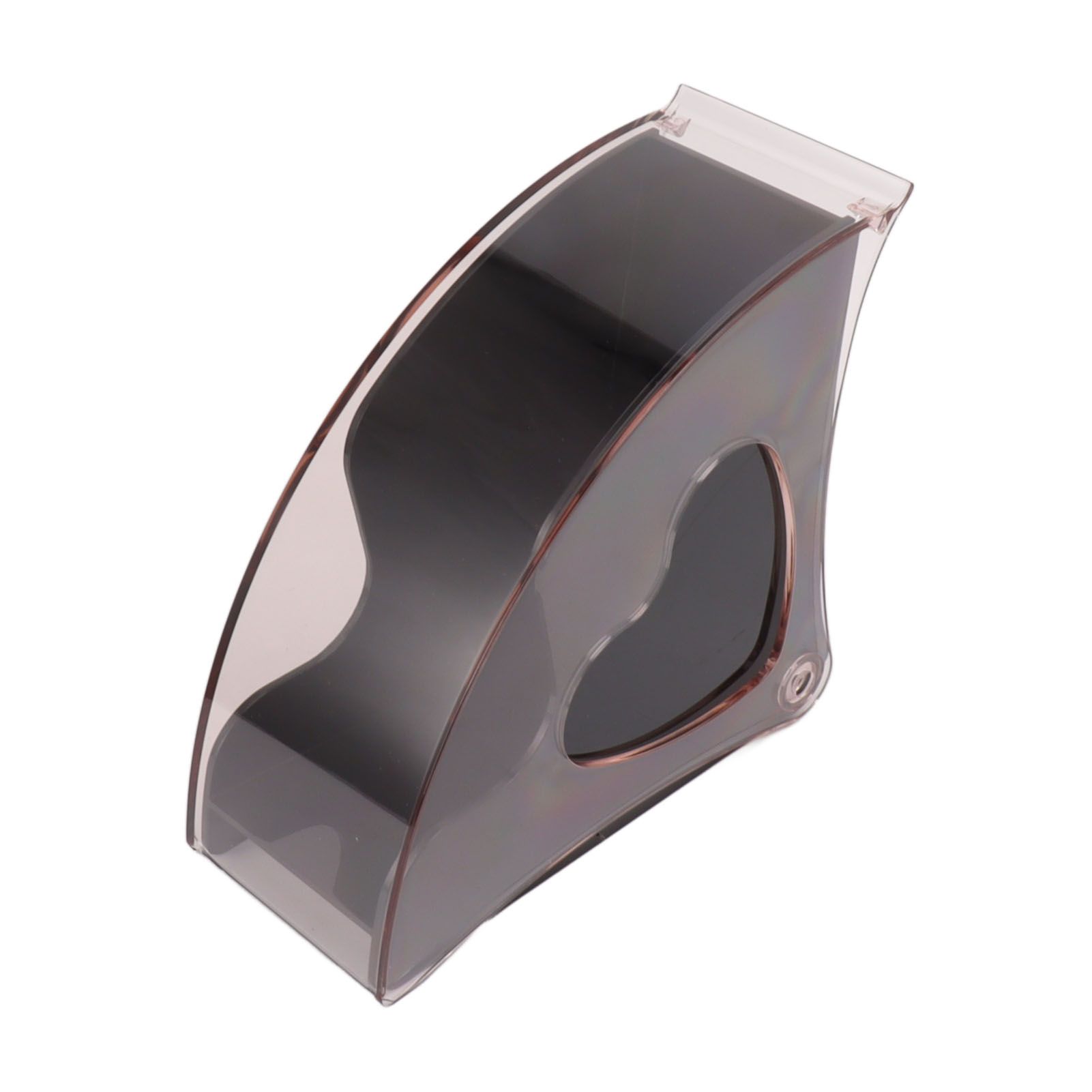 Coffee Filter Holder Storage Coffee Filter Paper Dispenser Rack with Dustproof Cover for Cafe Office Black - Image 5