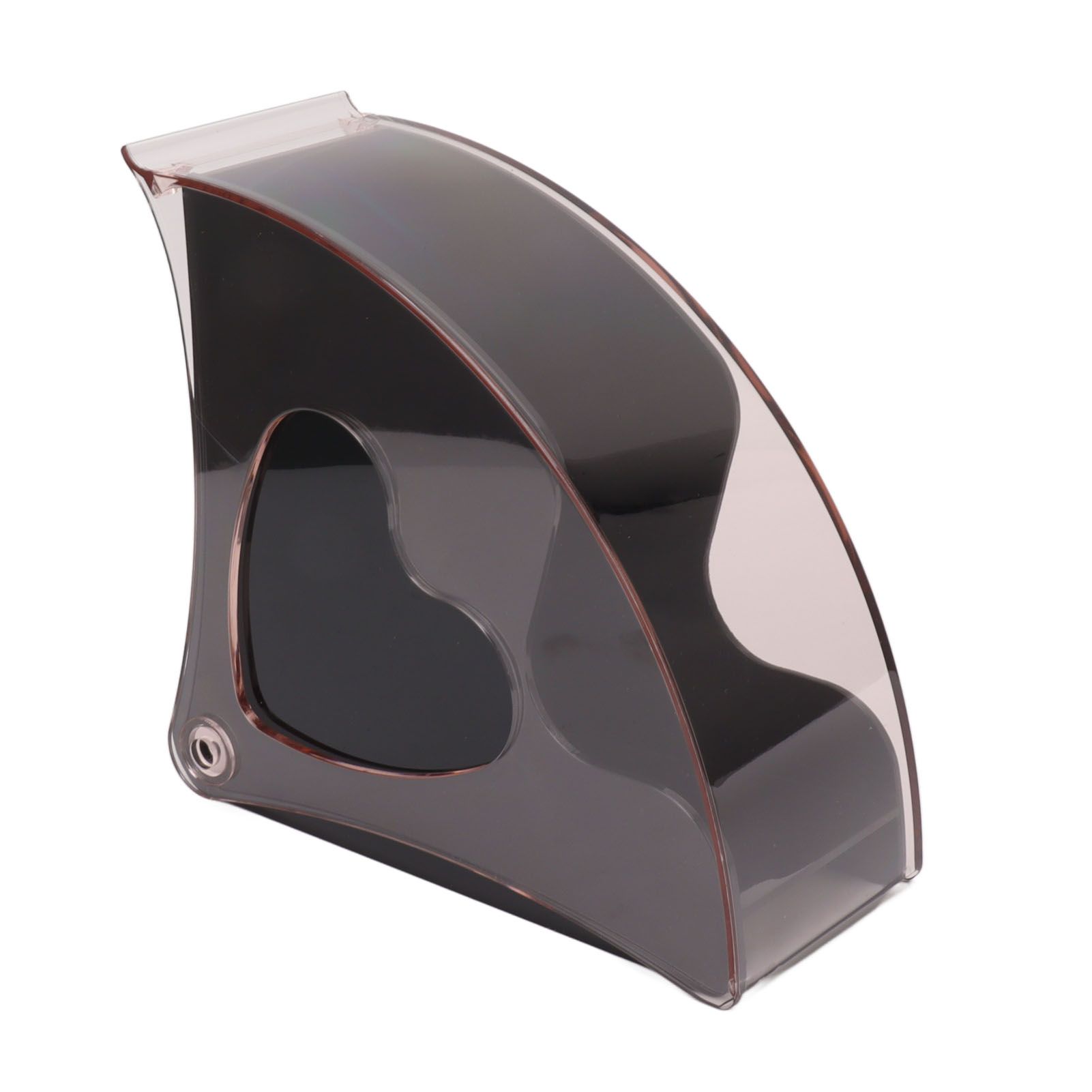 Coffee Filter Holder Storage Coffee Filter Paper Dispenser Rack with Dustproof Cover for Cafe Office Black - Image 6