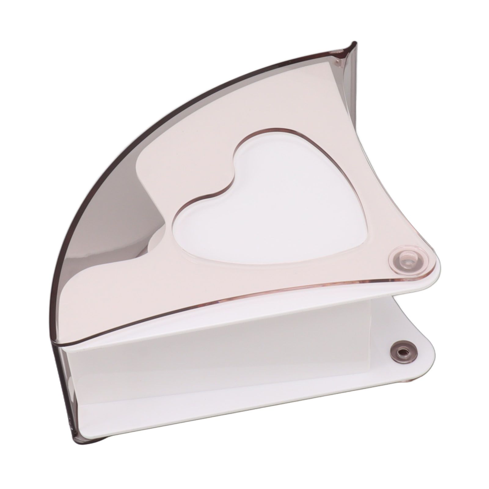 Coffee Filter Holder Storage Coffee Filter Paper Dispenser Rack with Dustproof Cover for Cafe Office White - Image 7