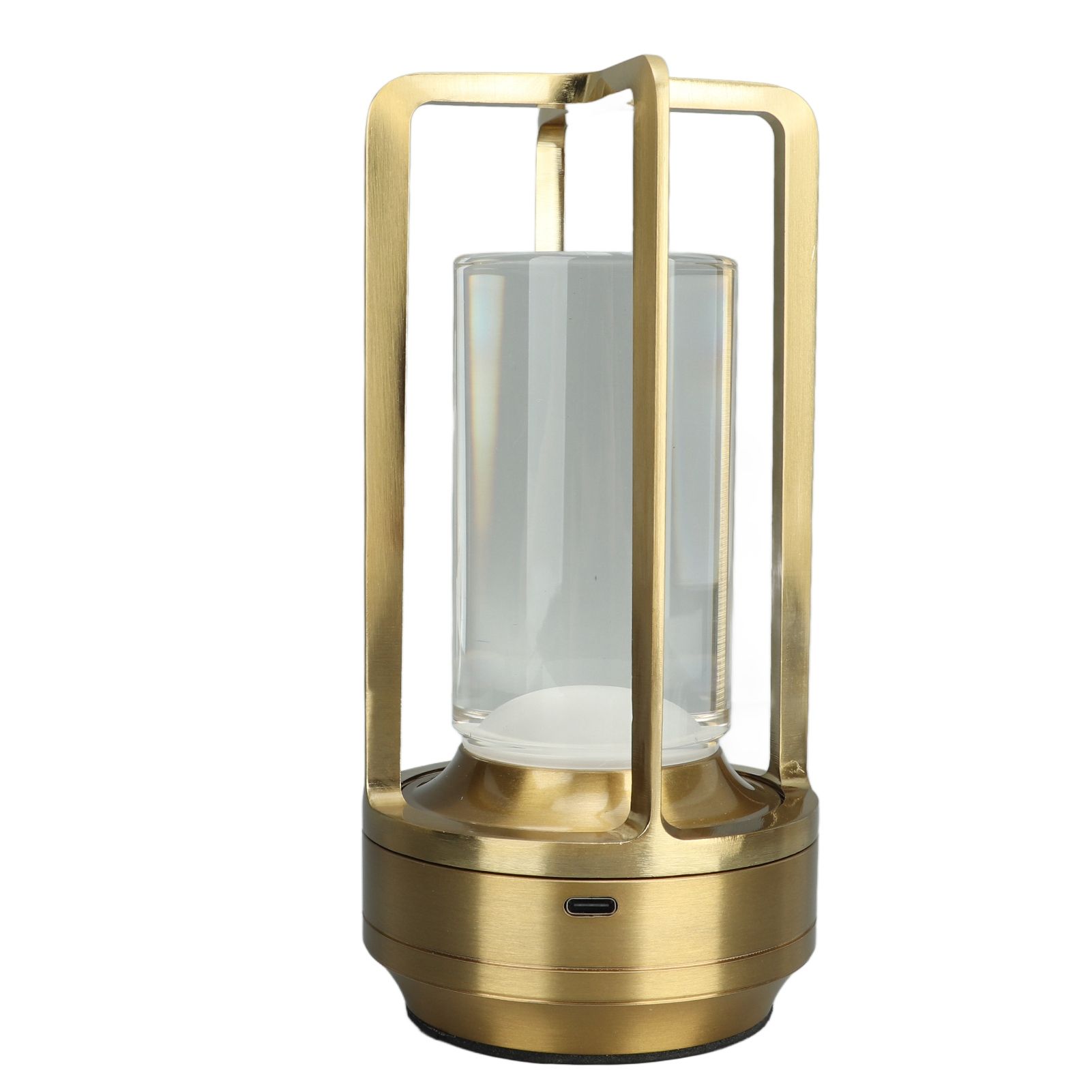 Cordless Table Lamp 3 Colors Stepless Dimming LED Table Lamp Rechargeable Touch Lamp Bedside Nightstand Lamp Gold - Image 3
