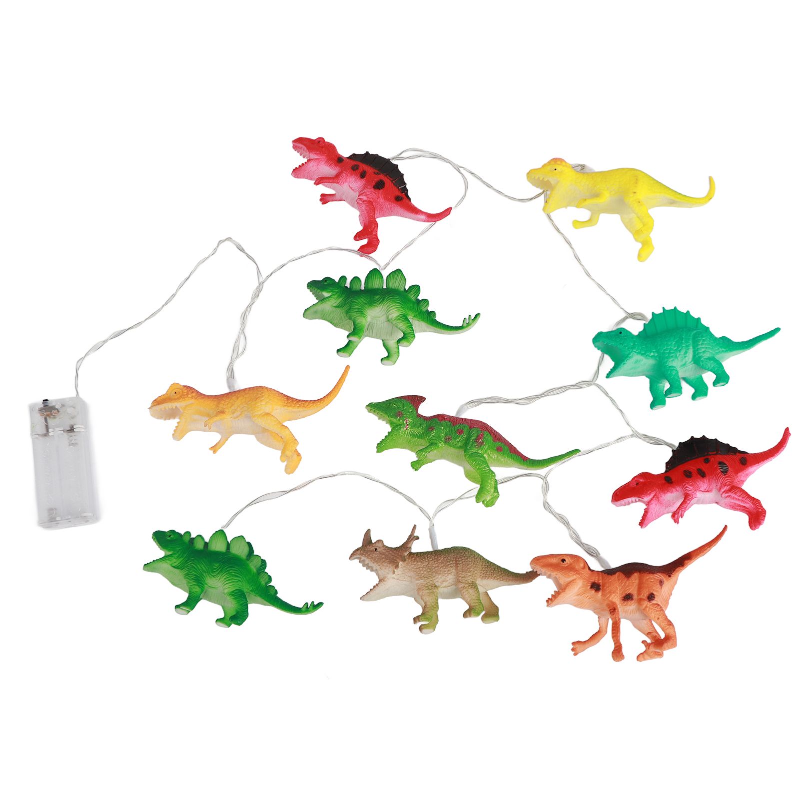 2 Meter 10 LED Fairy Lights Dinosaur String Light Decorative Lamp Party Fun Night Light Children's Room Decoration - Image 1