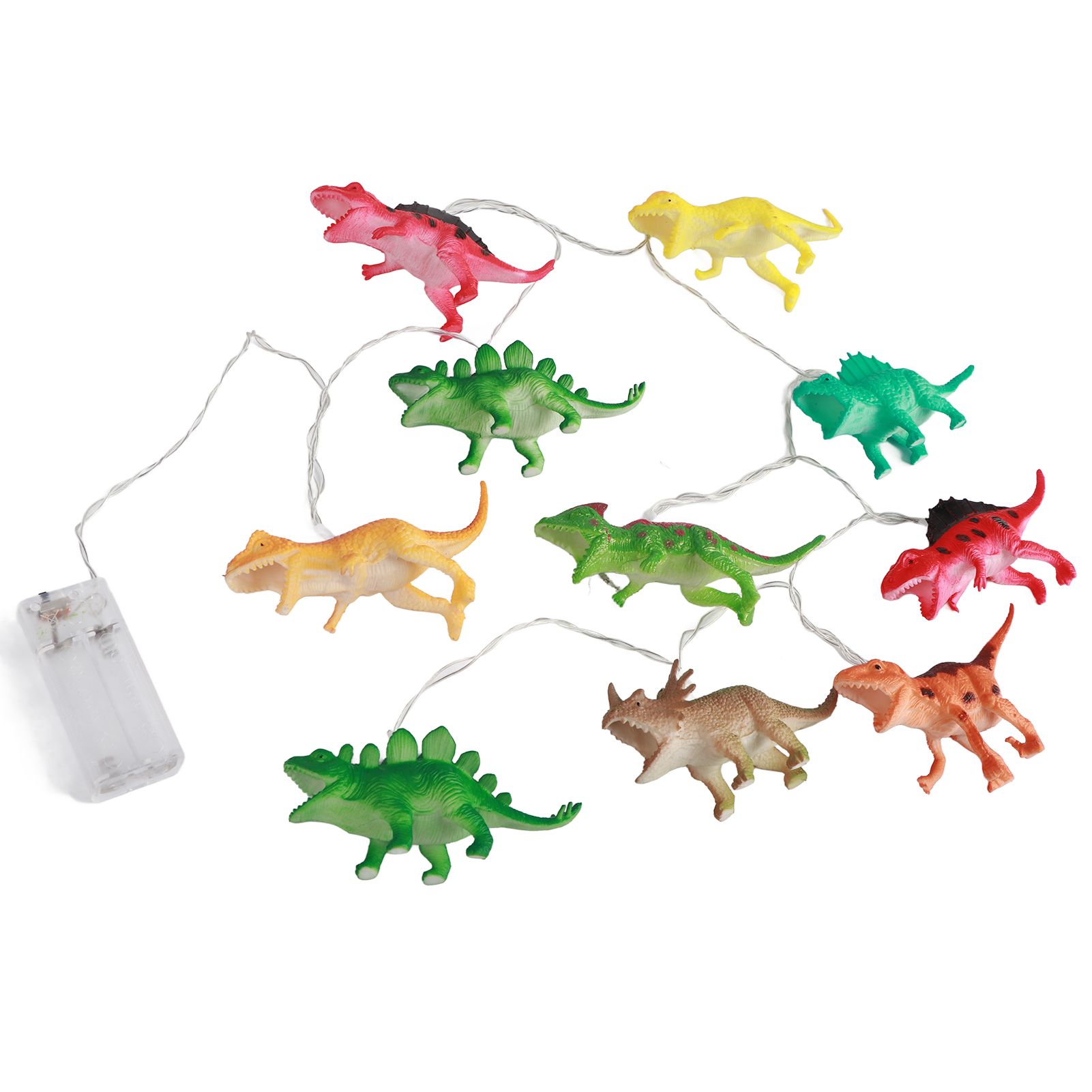 2 Meter 10 LED Fairy Lights Dinosaur String Light Decorative Lamp Party Fun Night Light Children's Room Decoration - Image 2