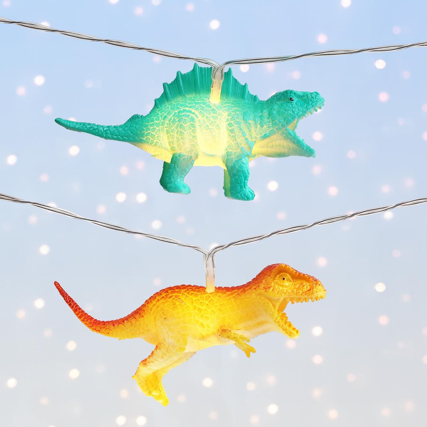 2 Meter 10 LED Fairy Lights Dinosaur String Light Decorative Lamp Party Fun Night Light Children's Room Decoration - Image 6