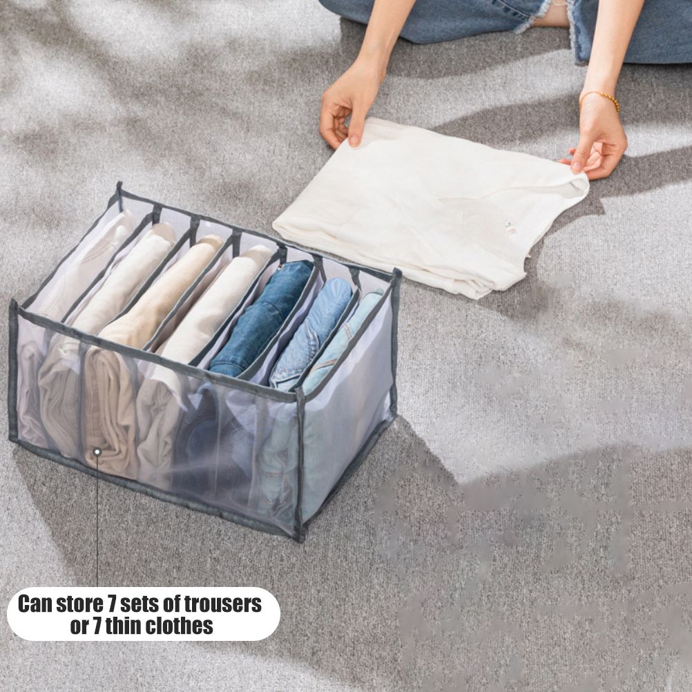 Wardrobe Clothes Organizer Closet Storage Baskets Save Space Clothing Storage Box Portable Storage Containers for Bedroom - Image 4