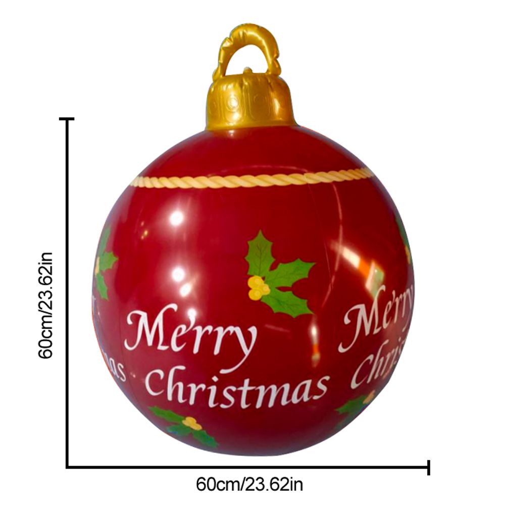 Christmas Inflatable Ball Blow Up Yard Decoration for Halloween Party Indoor Outdoor Yard Garden - Image 2
