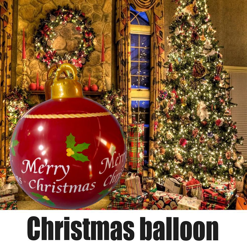 Christmas Inflatable Ball Blow Up Yard Decoration for Halloween Party Indoor Outdoor Yard Garden - Image 3