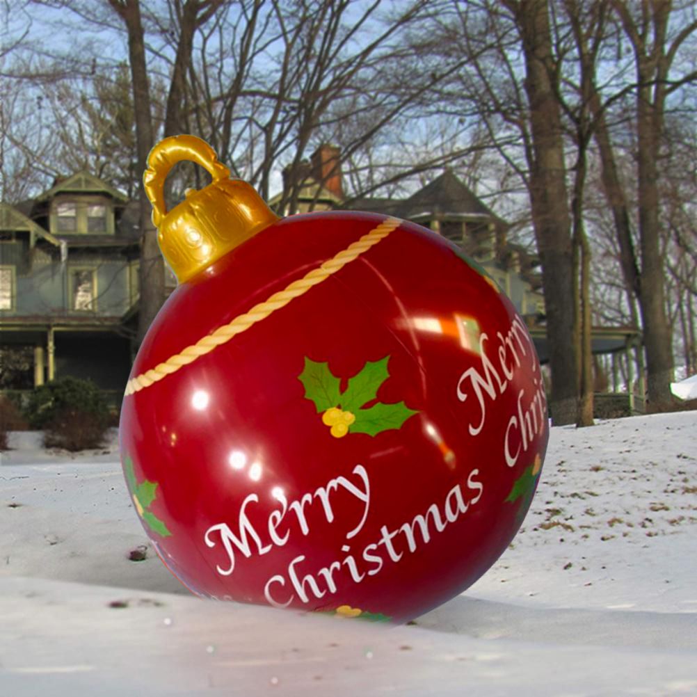 Christmas Inflatable Ball Blow Up Yard Decoration for Halloween Party Indoor Outdoor Yard Garden - Image 5