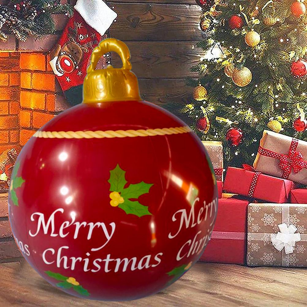 Christmas Inflatable Ball Blow Up Yard Decoration for Halloween Party Indoor Outdoor Yard Garden - Image 6