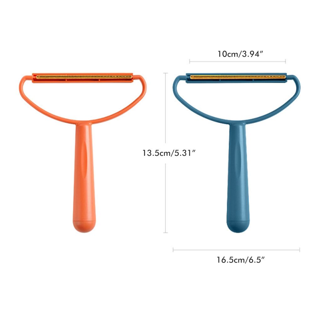 Portable Lint Remover for Clothes Blankets Manual Fuzz Shaver Reusable Double Sided Lint Remover Brush - Image 2