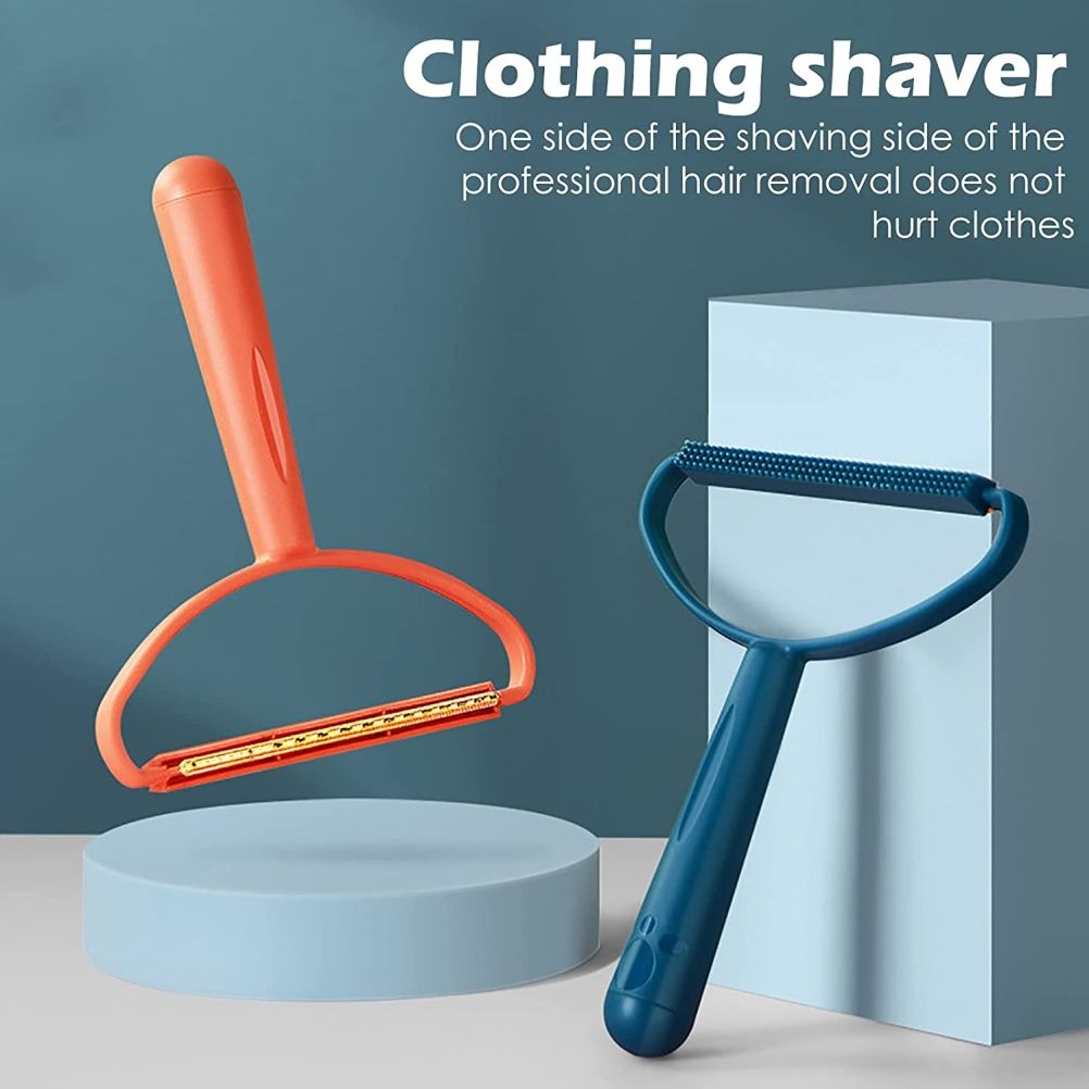 Portable Lint Remover for Clothes Blankets Manual Fuzz Shaver Reusable Double Sided Lint Remover Brush - Image 4