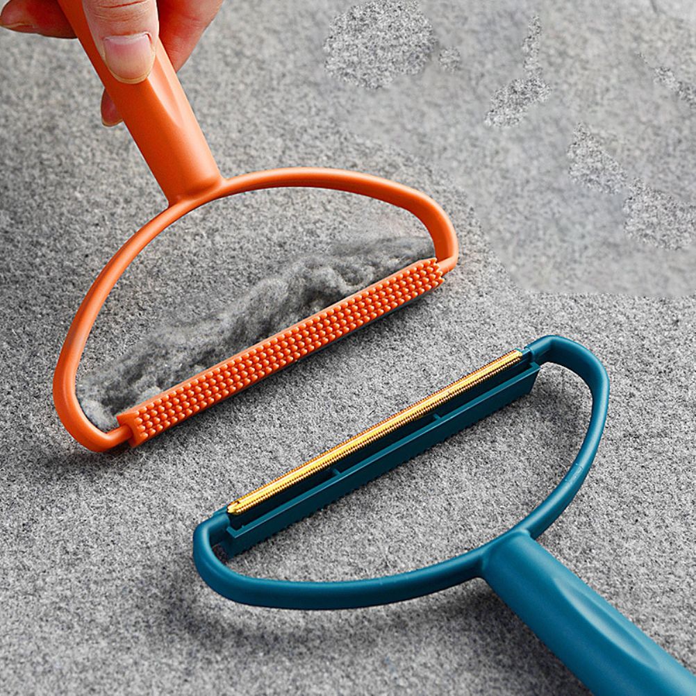 Portable Lint Remover for Clothes Blankets Manual Fuzz Shaver Reusable Double Sided Lint Remover Brush - Image 5