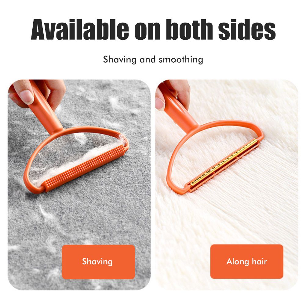 Portable Lint Remover for Clothes Blankets Manual Fuzz Shaver Reusable Double Sided Lint Remover Brush - Image 6