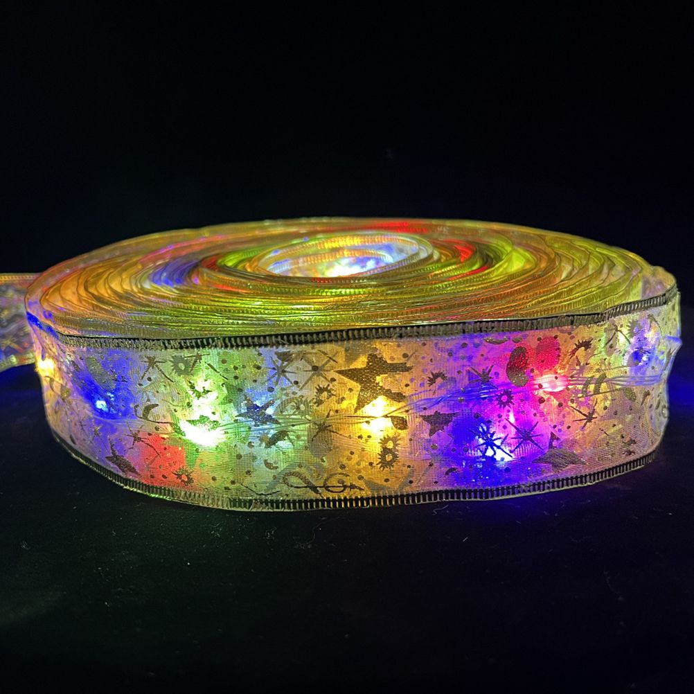 5 or 10 Meters Fairy Lights LED Ribbon Lights String Christmas Tree Glowing Lights for Rooms Gardens and Terraces - Image 6