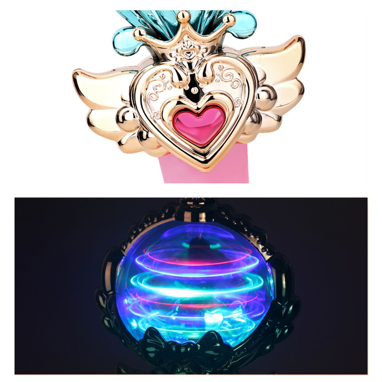 Luminous Fairy Wand Stick Princess Lighting Sticks Cute Mini Toy Christmas New Year Birthday Gift - Image 3