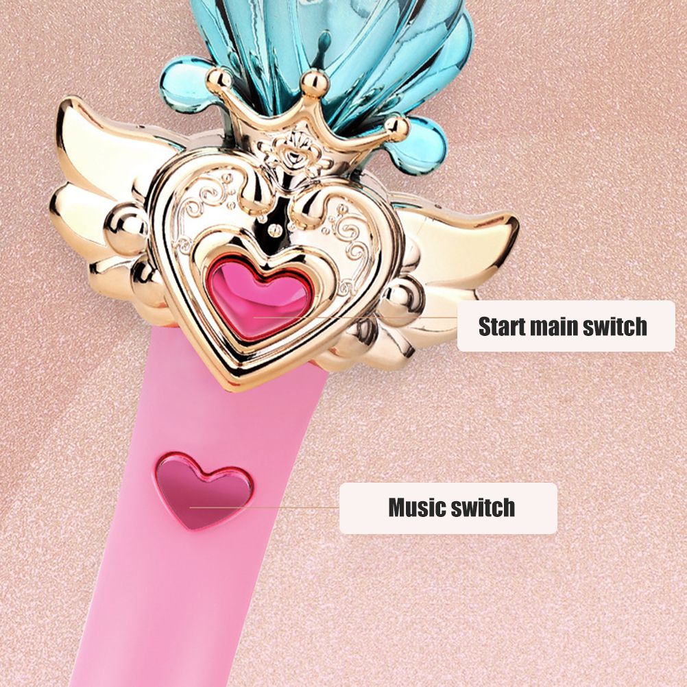 Luminous Fairy Wand Stick Princess Lighting Sticks Cute Mini Toy Christmas New Year Birthday Gift - Image 7