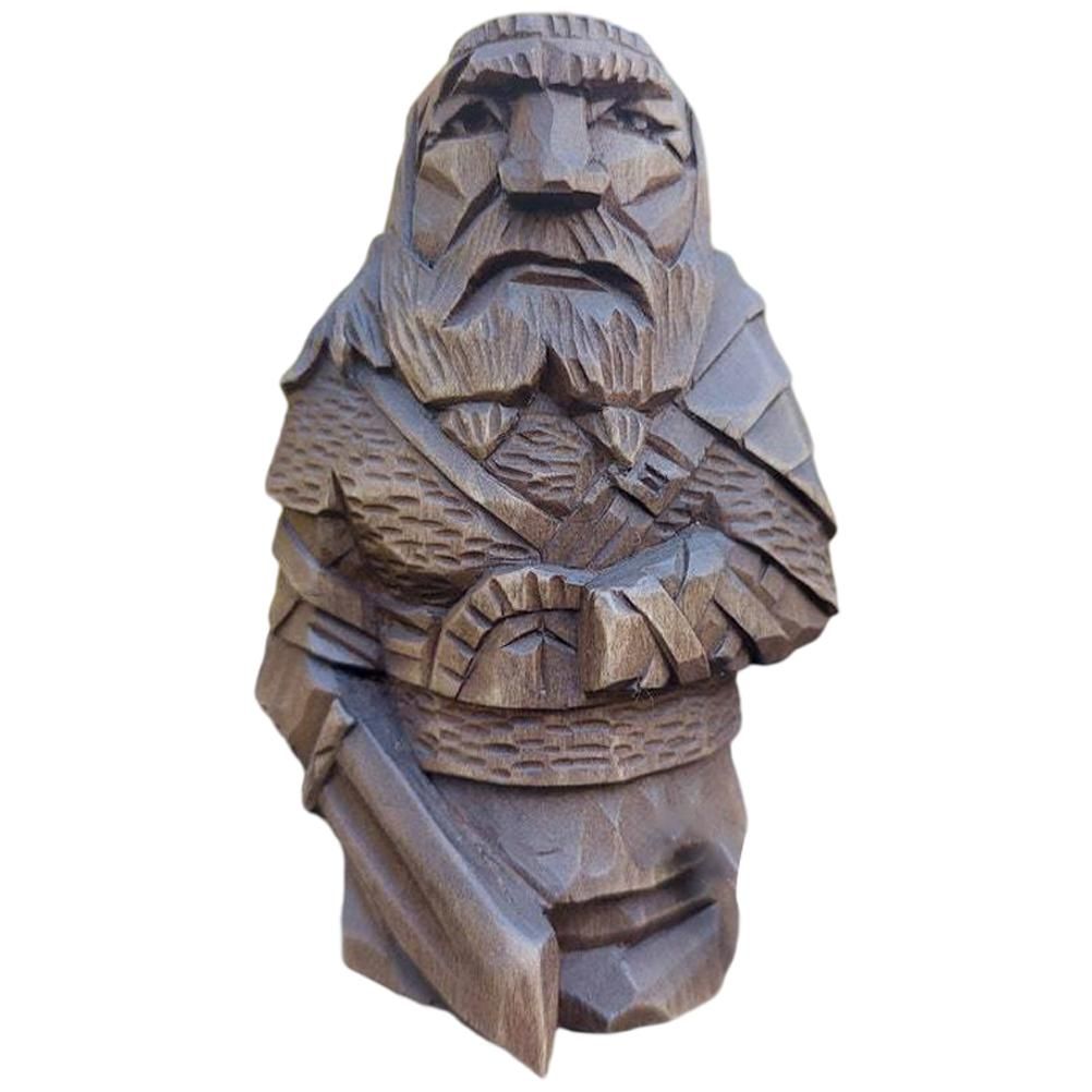 Odin Thor Resin Viking Statue Art Craft Ornaments for Home Outdoor Garden Decoration - Image 1