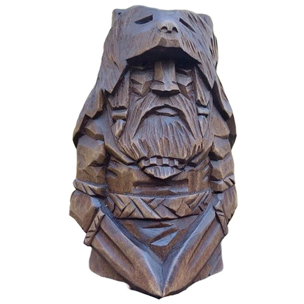 Odin Thor Resin Viking Statue Art Craft Ornaments for Home Outdoor Garden Decoration - Image 1