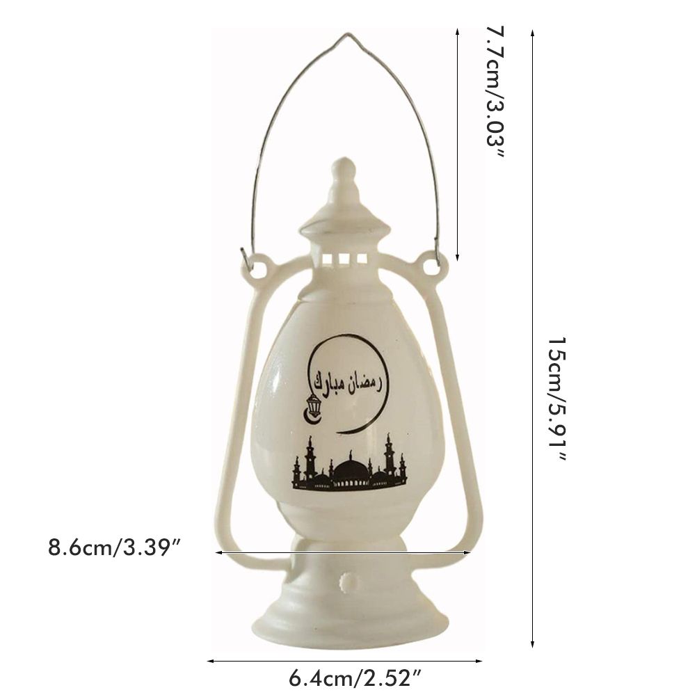 Ramadan Lamp Eid Electronic Candle Candlestick Wind Lamp for Home Party Decoration - Image 2