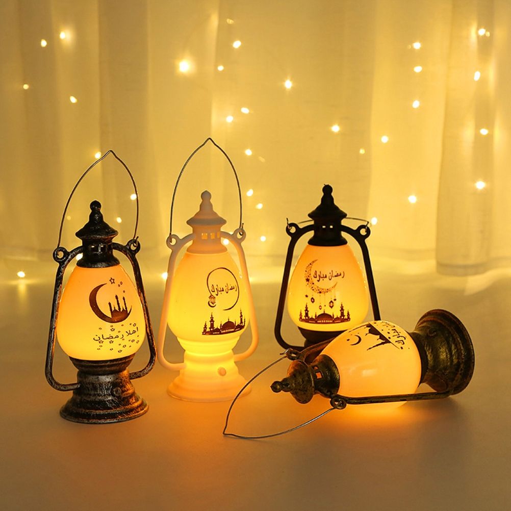 Ramadan Lamp Eid Electronic Candle Candlestick Wind Lamp for Home Party Decoration - Image 5