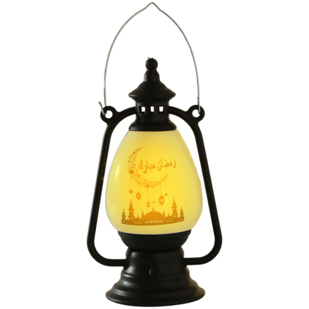 Ramadan Lamp Eid Electronic Candle Candlestick Wind Lamp for Home Party Decoration - Image 1