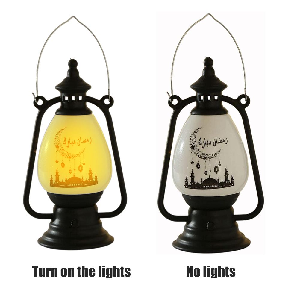 Ramadan Lamp Eid Electronic Candle Candlestick Wind Lamp for Home Party Decoration - Image 3