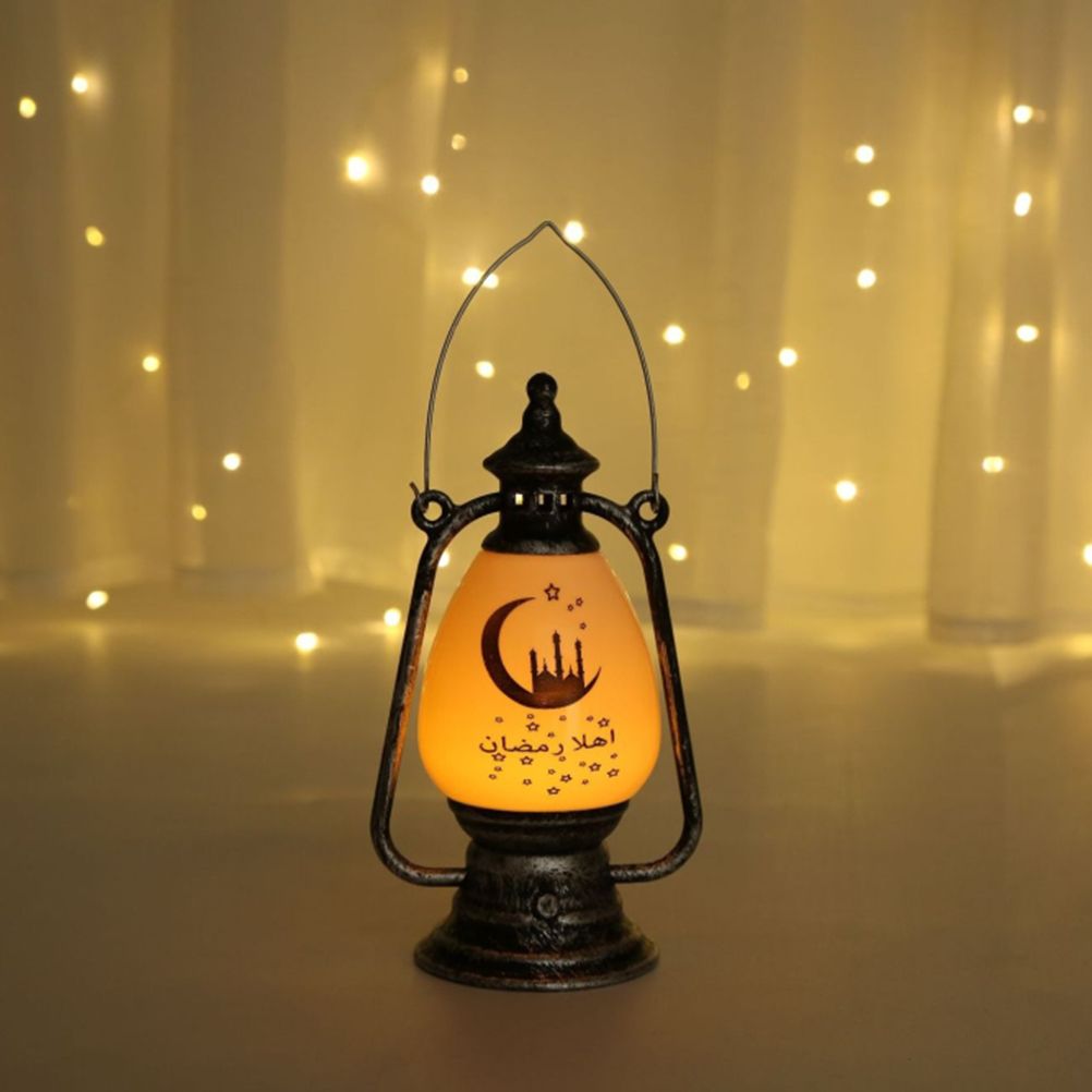 Ramadan Lamp Eid Electronic Candle Candlestick Wind Lamp for Home Party Decoration - Image 4