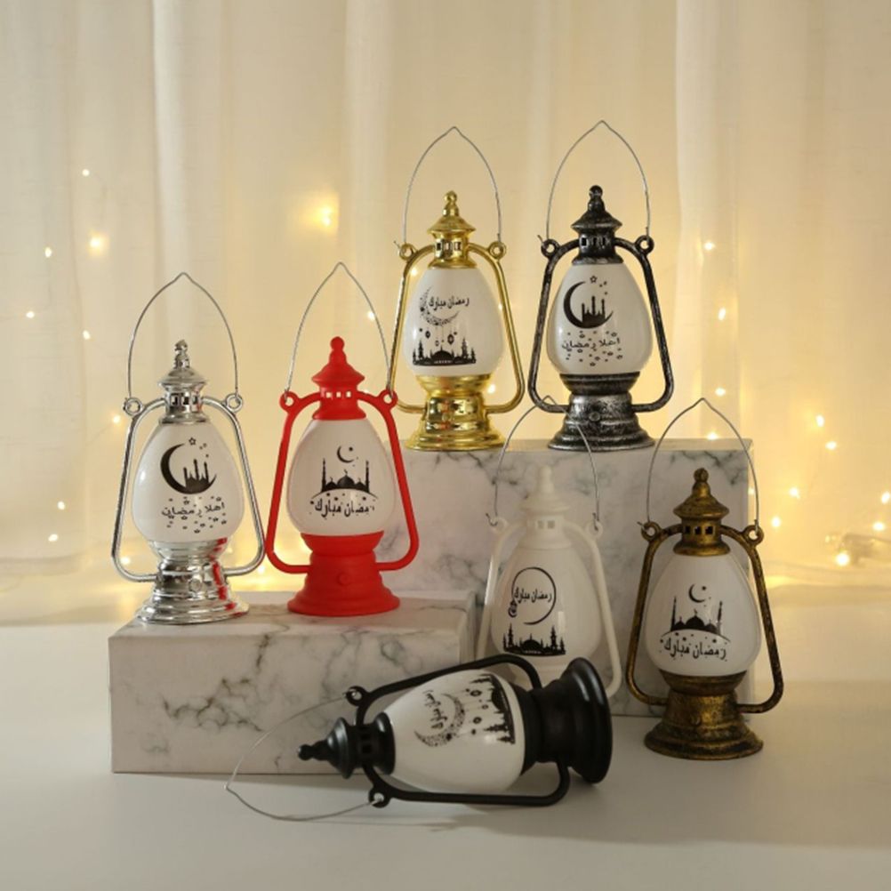 Ramadan Lamp Eid Electronic Candle Candlestick Wind Lamp for Home Party Decoration - Image 7