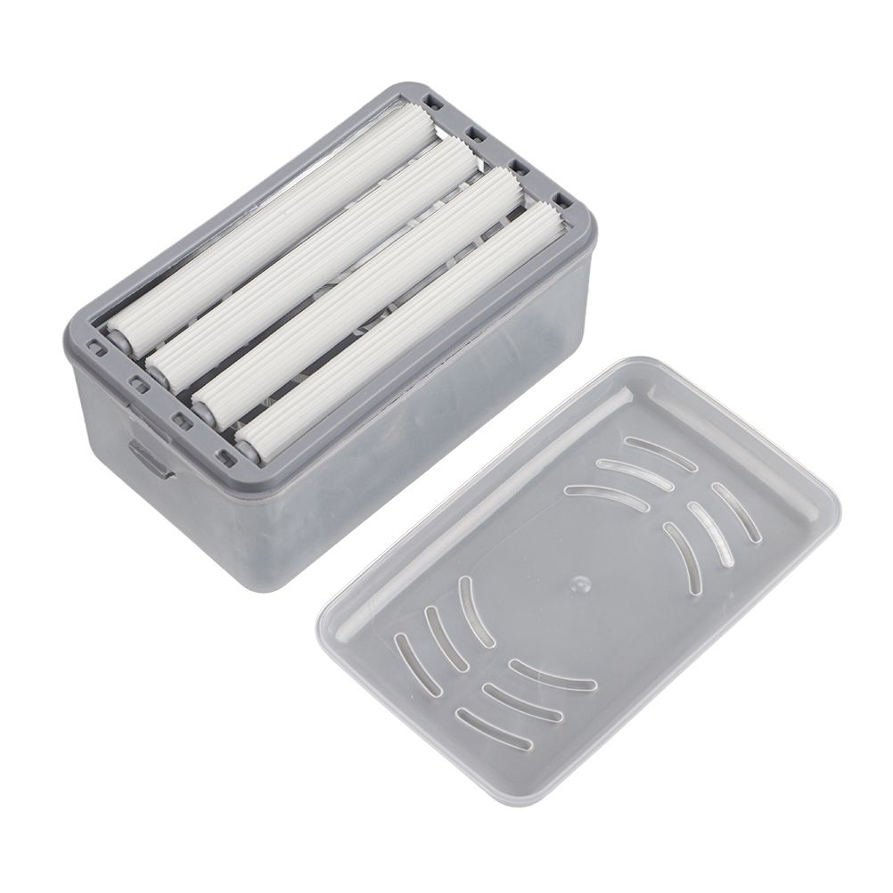 Multifunctional Soap Box with Bubbler Soap Tray Soap Saver Case for Bathroom Gym Business Trip - Image 4