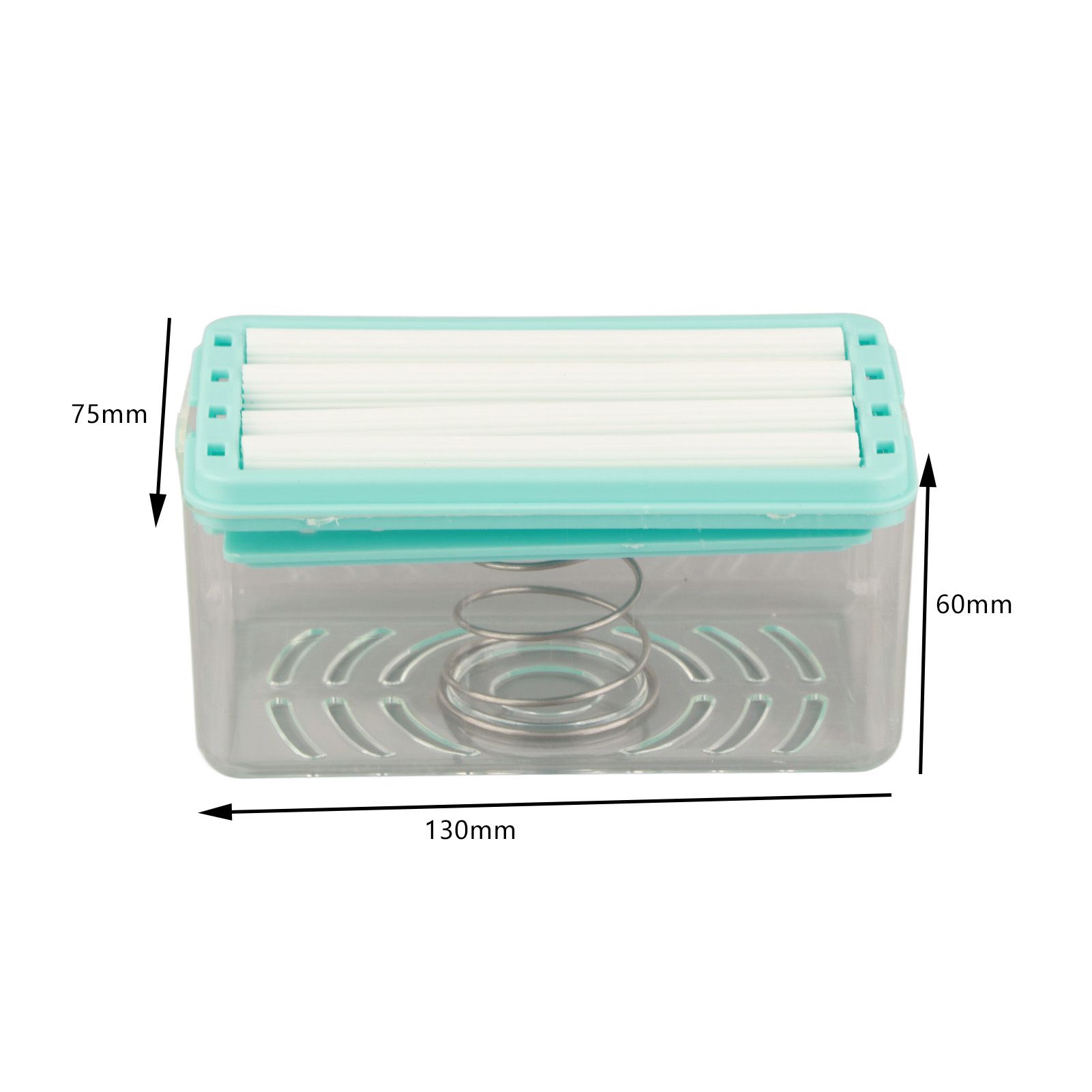 Multifunctional Soap Box with Bubbler Soap Tray Soap Saver Case for Bathroom Gym Business Trip - Image 6