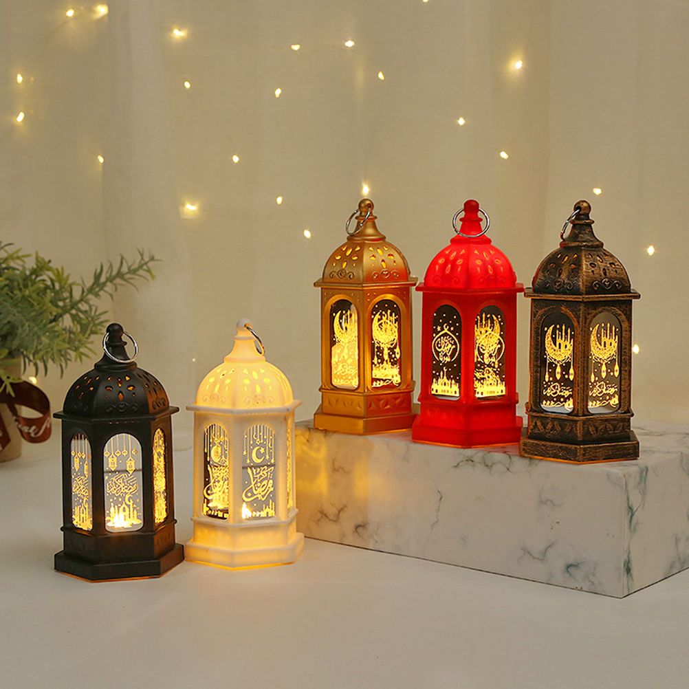 Ramadan Lantern Festival LED Electronic Night Light Decoration Table Lamp Ramadan Decoration LED Eid Mubarak Night Light for Home Decor - Image 5