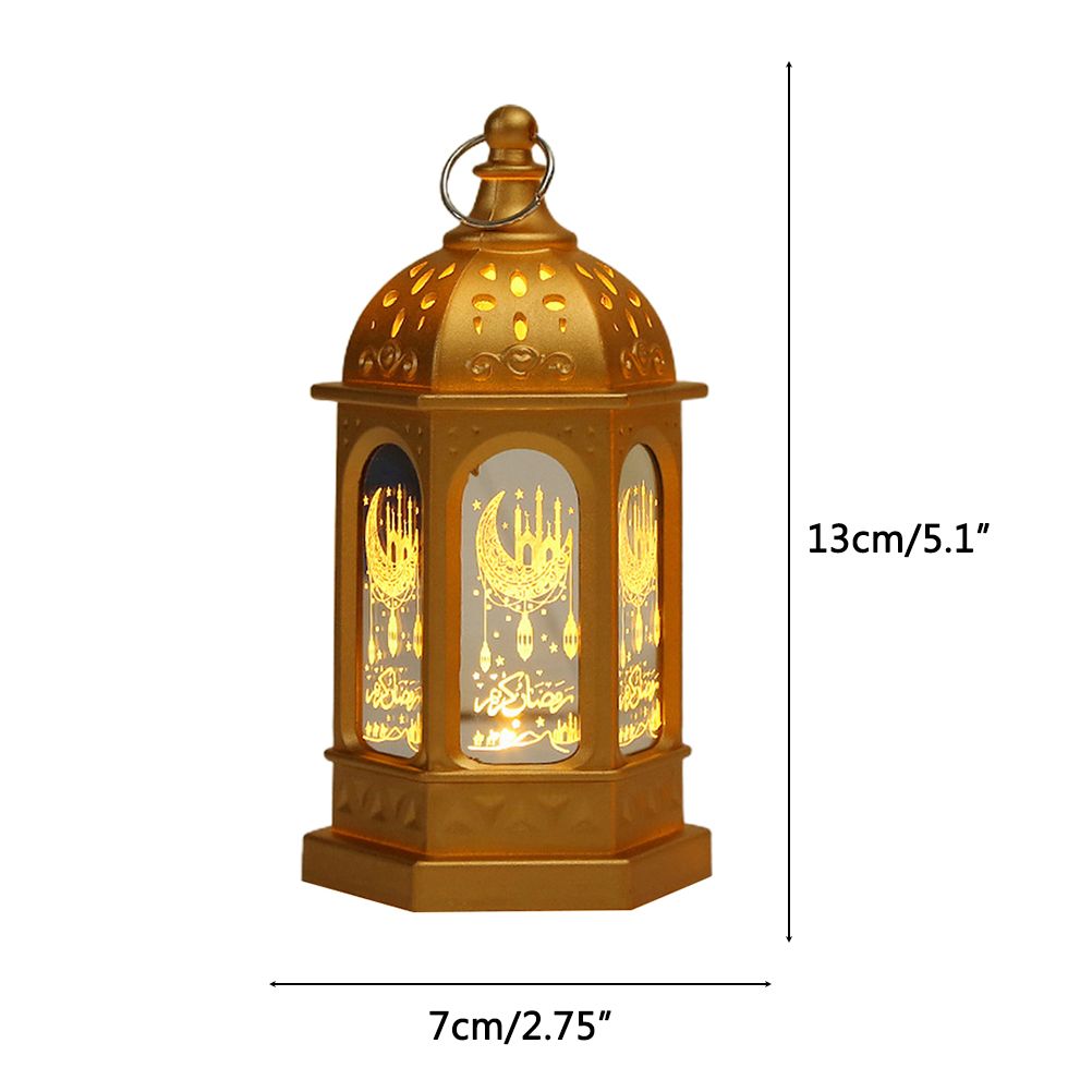 Ramadan Lantern Festival LED Electronic Night Light Decoration Table Lamp Ramadan Decoration LED Eid Mubarak Night Light for Home Decor - Image 8