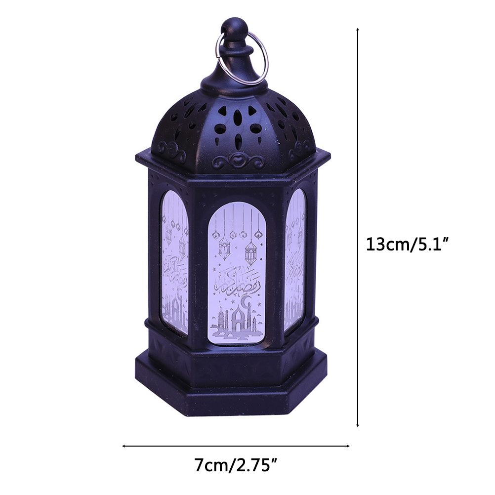 Ramadan Lantern Festival LED Electronic Night Light Decoration Table Lamp Ramadan Decoration LED Eid Mubarak Night Light for Home Decor - Image 8