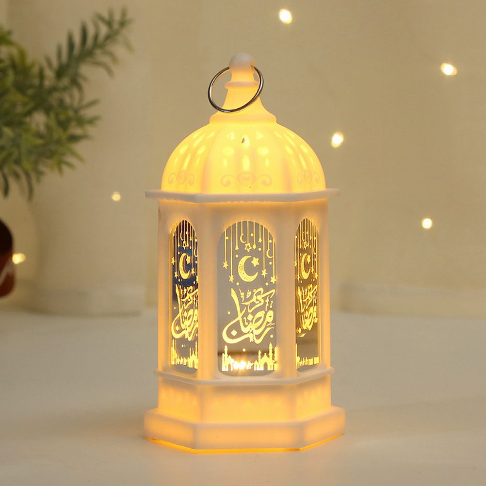 Ramadan Lantern Festival LED Electronic Night Light Decoration Table Lamp Ramadan Decoration LED Eid Mubarak Night Light for Home Decor - Image 2