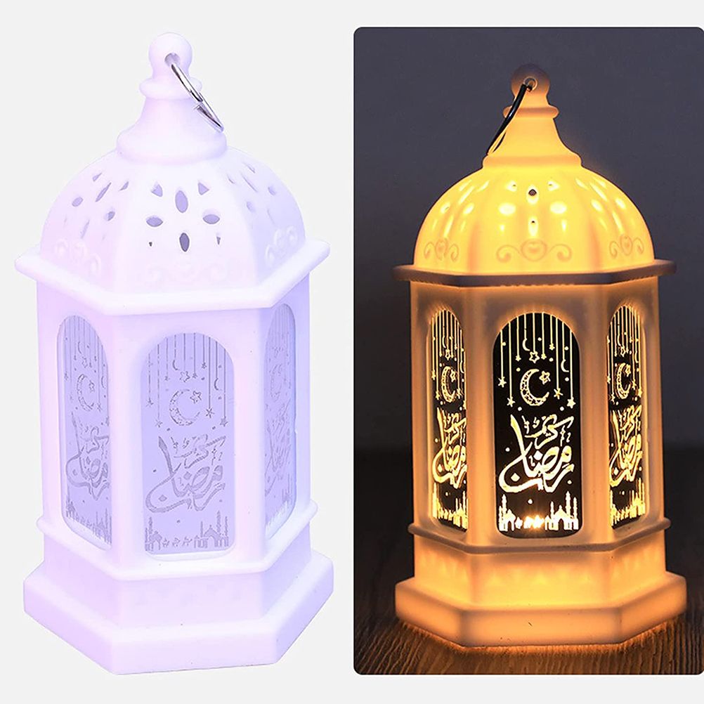 Ramadan Lantern Festival LED Electronic Night Light Decoration Table Lamp Ramadan Decoration LED Eid Mubarak Night Light for Home Decor - Image 6