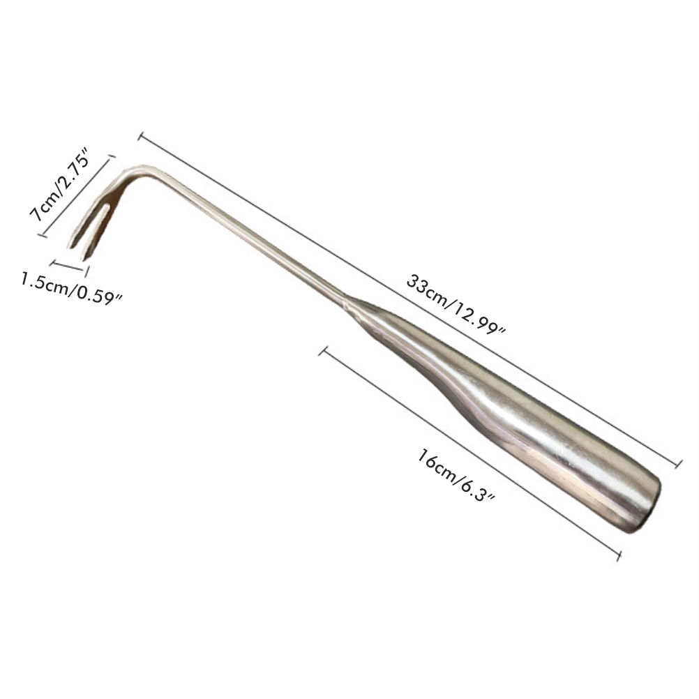 Hand Weed Puller V Shape Weeder Weeding Tools with Handle for Garden Weed Removal Tool Gardening Accessories - Image 2